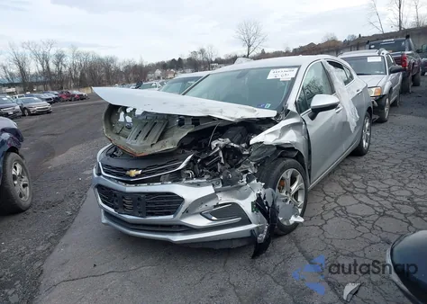 2018 Chevrolet Cruze Premier Auto from USA, damaged, VIN 3G1BF6SM2JS645715